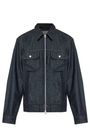Maison Margiela Denim jacket with corduroy collar | Men's | Vitkac